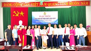 Đại hội Công đoàn Bộ phận Khoa CNSH-CNTP, nhiệm kỳ 2023-2028.