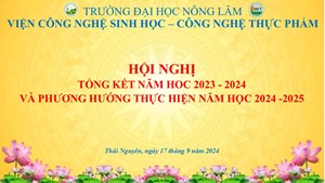 Tổng kết năm học 2023-2024 và phương hướng nhiệm vụ năm học 2024-2025. 