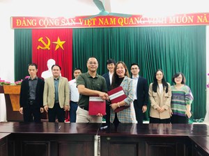 Viện CNSH-CNTP ký kết Biên bản ghi nhớ hợp tác với Công ty TNHH Dịch vụ và Thương mại HANCO VINA
