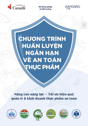 Thông báo: Mở các lớp đào tạo ngắn hạn về An toàn thực phẩm