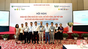 Viện CNSH – CNTP, Trường Đại học Nông Lâm Thái Nguyên tham dự Hội nghị Khoa học công nghệ bảo quản, chế biến nông lâm thuỷ sản và cơ giới hoá nông nghiệp toàn quốc năm 2025