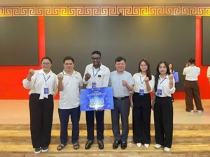 Nhóm sinh viên khởi nghiệp Hobime của Viện CNSH–CNTP đạt giải Nhì tại Vòng Chung kết Cuộc thi Khởi nghiệp sinh viên Đại học Thái Nguyên năm 2026