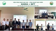 Viện CNSH-CNTP đón tiếp đoàn công tác của Tập đoàn Kanda (Nhật Bản)